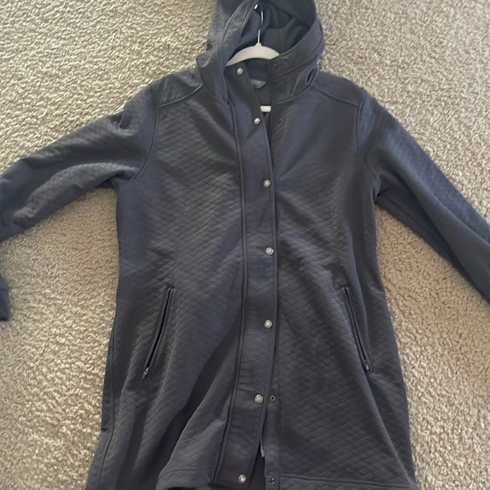 Grey north face jacket